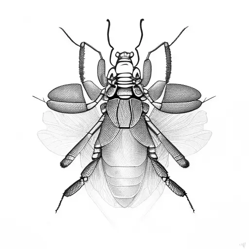 Mantis tattoo design idea