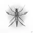 Mantis tattoo design idea