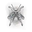 Mantis tattoo design idea