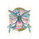 Mantis tattoo design idea