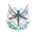 Mantis tattoo design idea