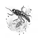 firefly tattoo design idea