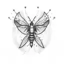 firefly tattoo design idea