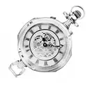 A sleeve design incorporating antique pocket watches and cogs tattoo design idea