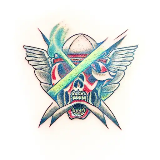 YAHWEH tattoo design idea