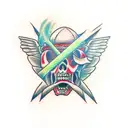 YAHWEH tattoo design idea