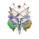 YAHWEH tattoo design idea