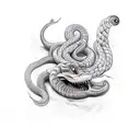 jörmungandr tattoo design idea