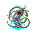 jörmungandr tattoo design idea