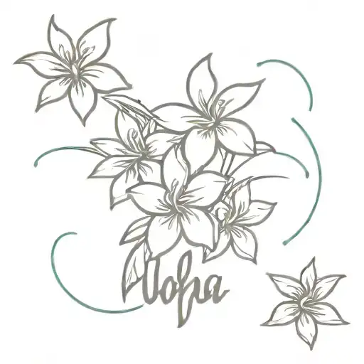 Aloha tattoo design idea