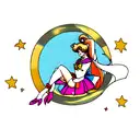 sailor moon tattoo design idea