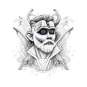 labyrinth tattoo design idea