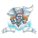 african family tattoo design idea