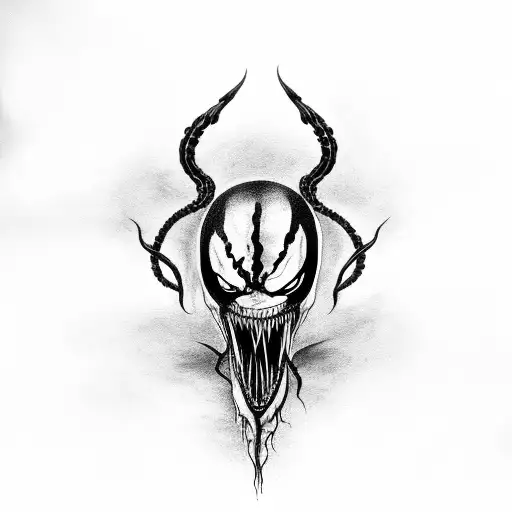 Tᴇʀʀᴏʀ Eʏᴇs  Venom tattoo Marvel tattoos Hero tattoo