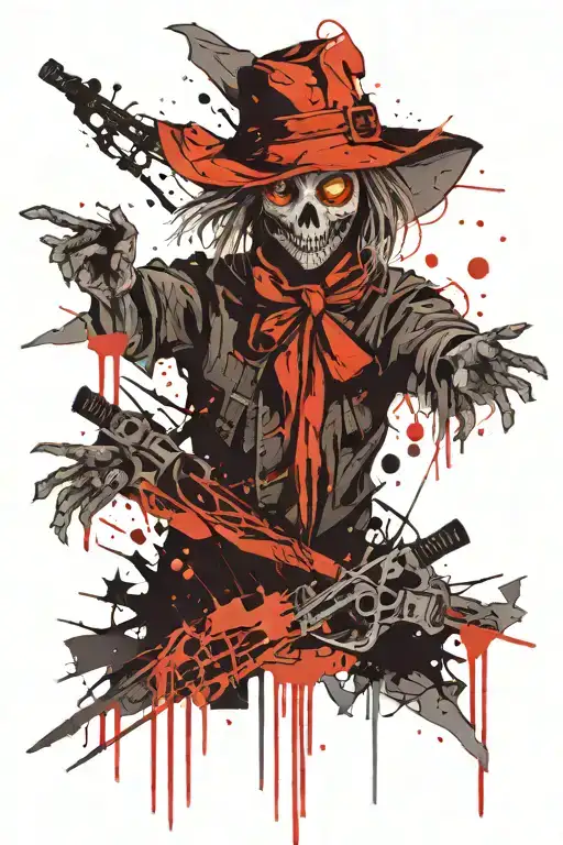 scarecrow  tattoo design idea