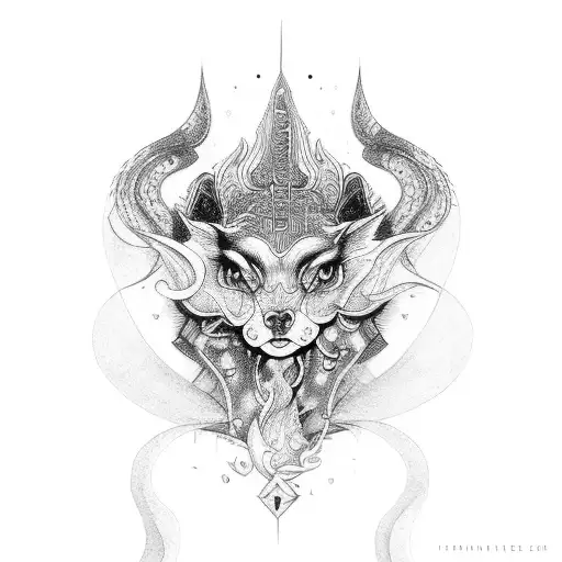 hecate tattoo design idea