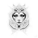 hecate tattoo design idea