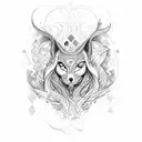 hecate tattoo design idea