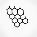 honeycomb tattoo design idea