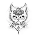 Catrina tattoo design idea