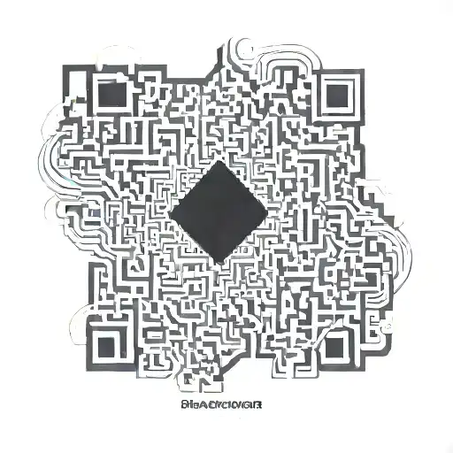 Morbus Addison und QR Code tattoo design idea
