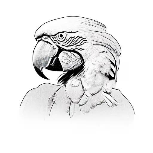 MACAW tattoo design idea