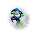 MACAW tattoo design idea