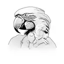 MACAW tattoo design idea