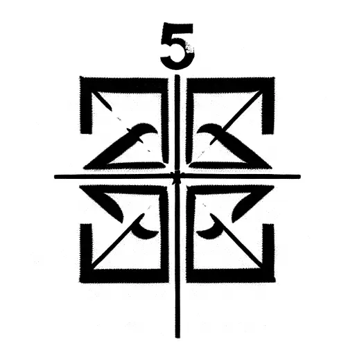 Design a minimalist, black-and-white tattoo featuring the coordinates "52 95 N, 05 08 54 E". These coordinates represent tattoo design idea