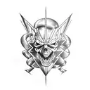 metallica snake with a metallica logo tattoo design idea
