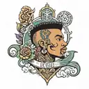 KY'VON '08 tattoo design idea