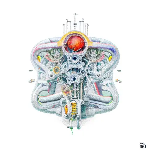 Bio mechanical  tattoo design idea