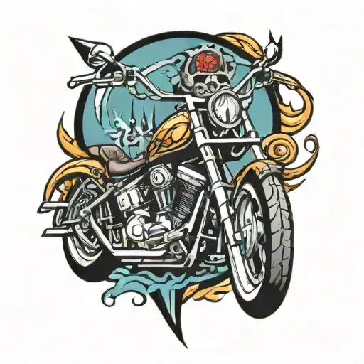 Chopper, Chicano Style tattoo design idea