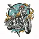 Chopper, Chicano Style tattoo design idea