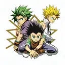 Hunter x Hunter tattoo design idea