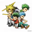 Hunter x Hunter tattoo design idea