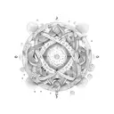 circle of fifths tattoo design idea