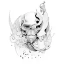 always and forever tattoo design idea