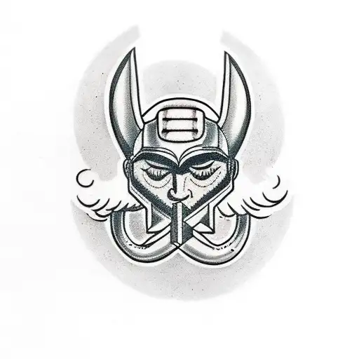thor tattoo design idea
