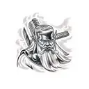 thor tattoo design idea