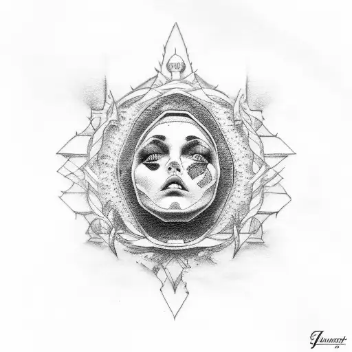 religious  tattoo design idea