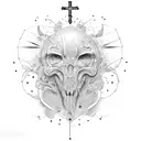 religious  tattoo design idea