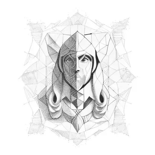 troubadour tattoo design idea