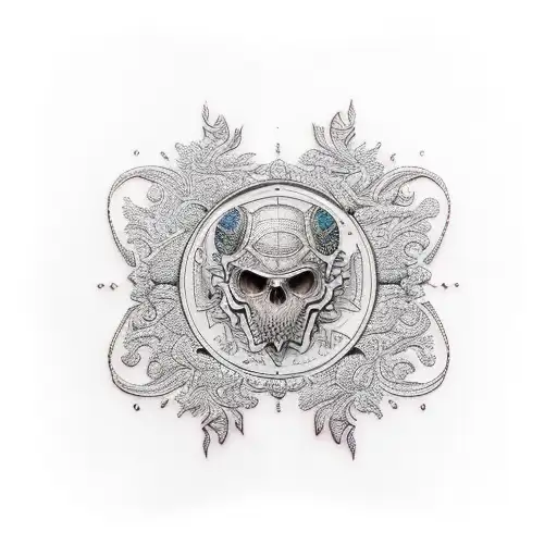 troubadour tattoo design idea