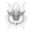 balance tattoo design idea