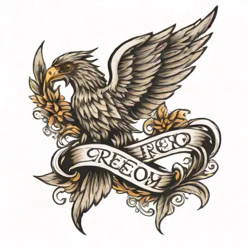 the greek word: "freedom" tattoo design idea