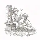 impossible love tattoo design idea