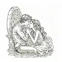 impossible love tattoo design idea