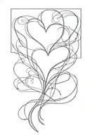 impossible love tattoo design idea