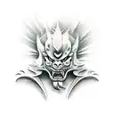 bushido code on the back  tattoo design idea